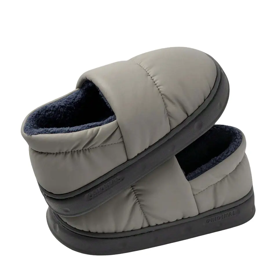 Zapatos Impermeables De Invierno Pantuflas Con Chiporro 4