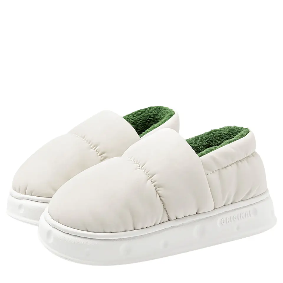 Zapatos Impermeables De Invierno Pantuflas Con Chiporro 5