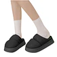 Pantuflas De Algodón Acolchadas Polar Cálidas Impermeables - Miniatura 2