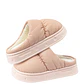 Pantuflas De Algodón Acolchadas Polar Cálidas Impermeables - Miniatura 5