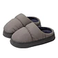 Pantuflas De Algodón Acolchadas Polar Cálidas Impermeables - Miniatura 7