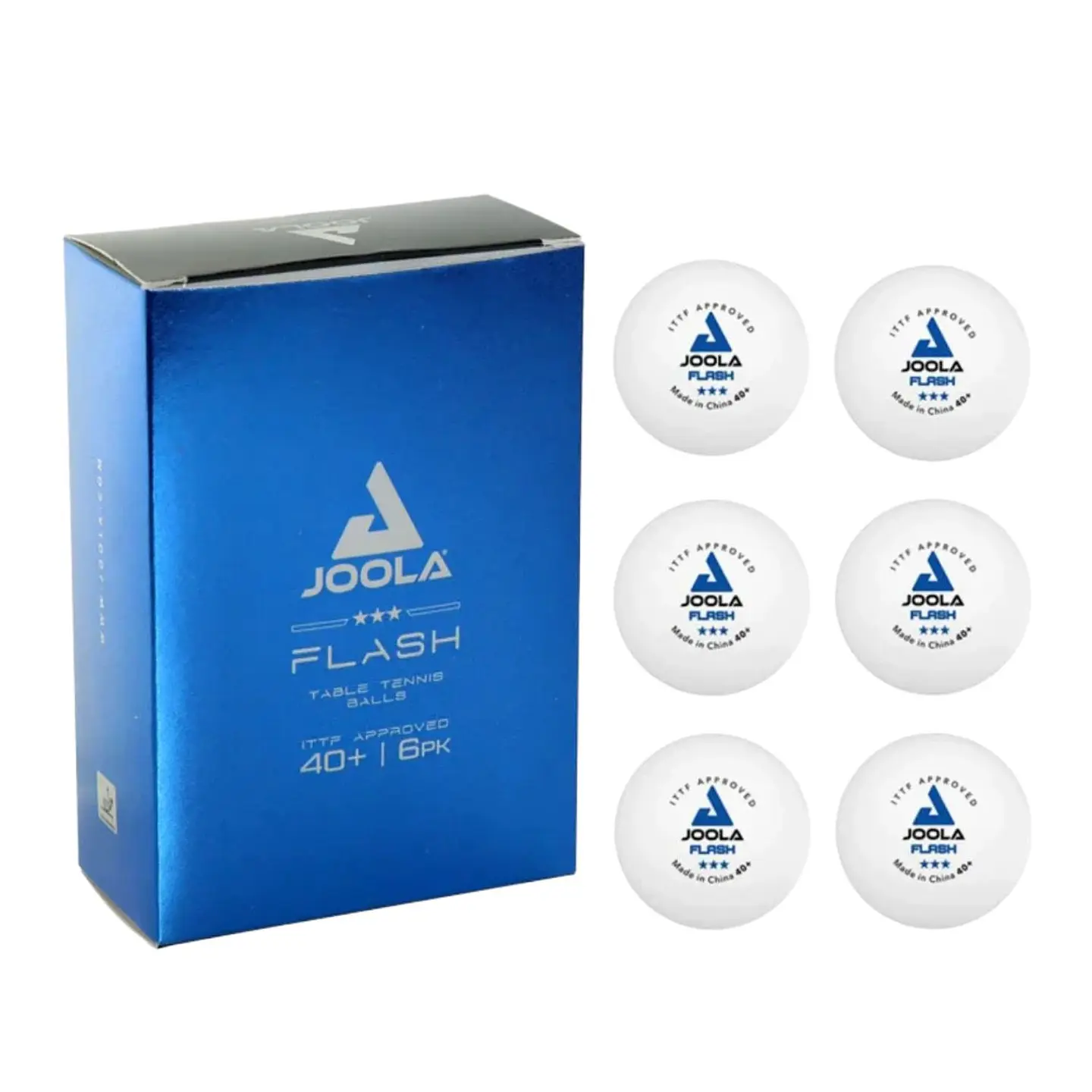 Pelotas Profesionales Ping Pong JOOLA 3 Estrellas Pack de 6 2