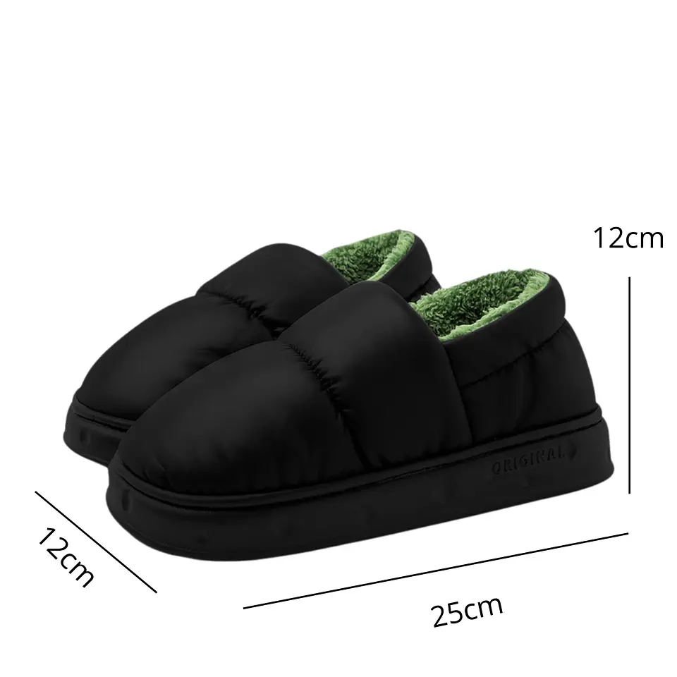 Zapatos Impermeables De Invierno Pantuflas Con Chiporro 8