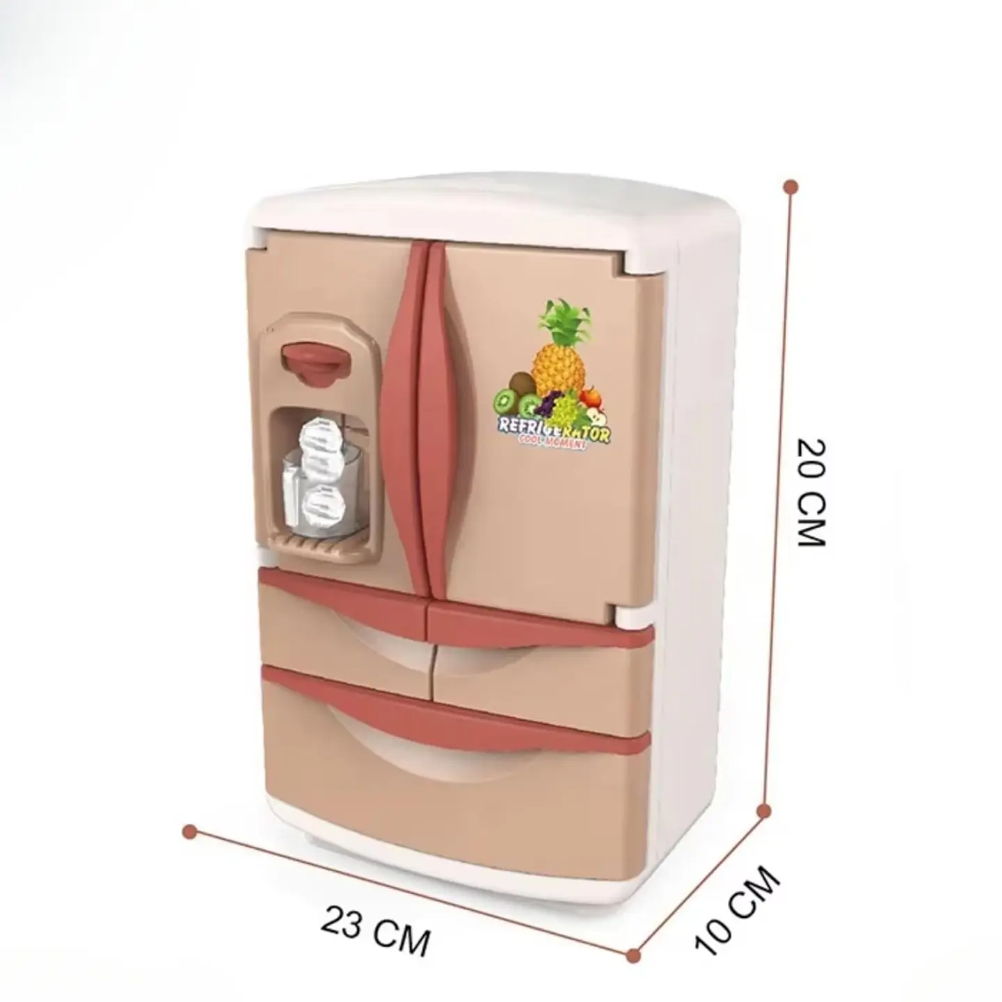 Refrigerador Cocina Spray Simulación Freezer Juguete 2
