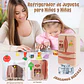 Refrigerador Cocina Spray Simulación Freezer Juguete - Miniatura 5