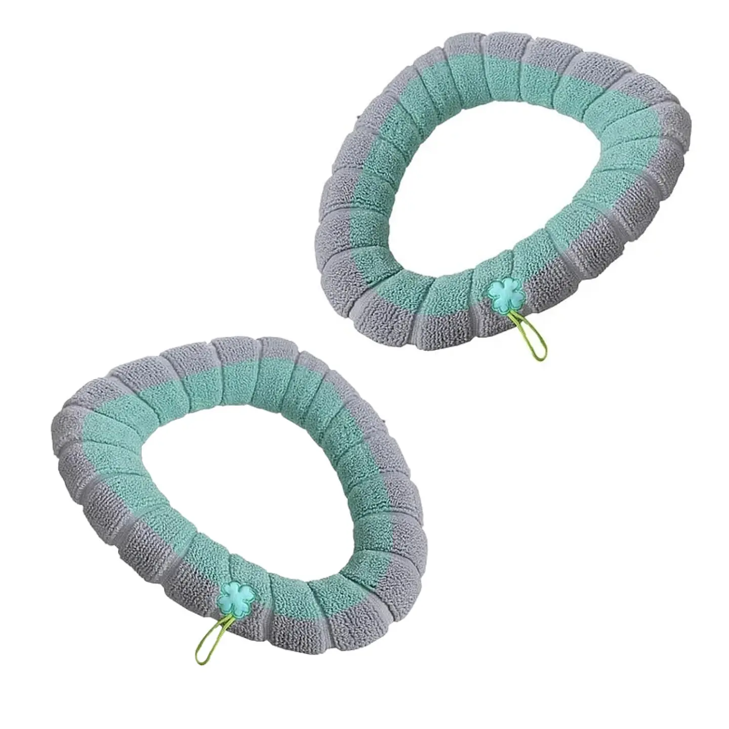 Pack 2 Fundas De Inodoro WC Felpa Lavable 1