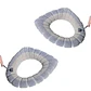 Pack 2 Fundas De Inodoro WC Felpa Lavable - Miniatura 2