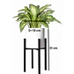 Porta Macetero Pedestal Soporte De Plantas Desmontable - Miniatura 3
