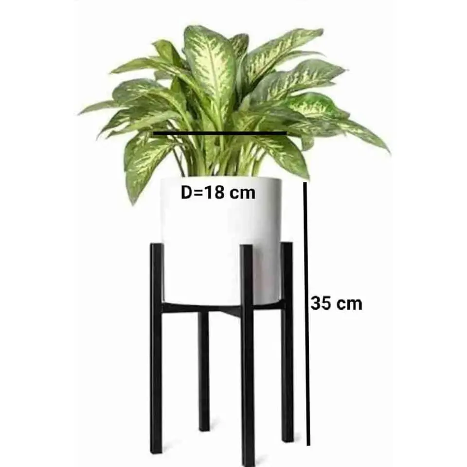 Porta Macetero Pedestal Soporte De Plantas Desmontable 3