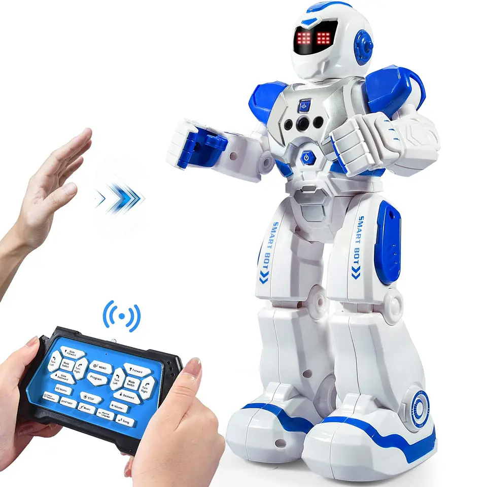 Robot Inteligente Juguete A Control Remoto Smart Recargable 1