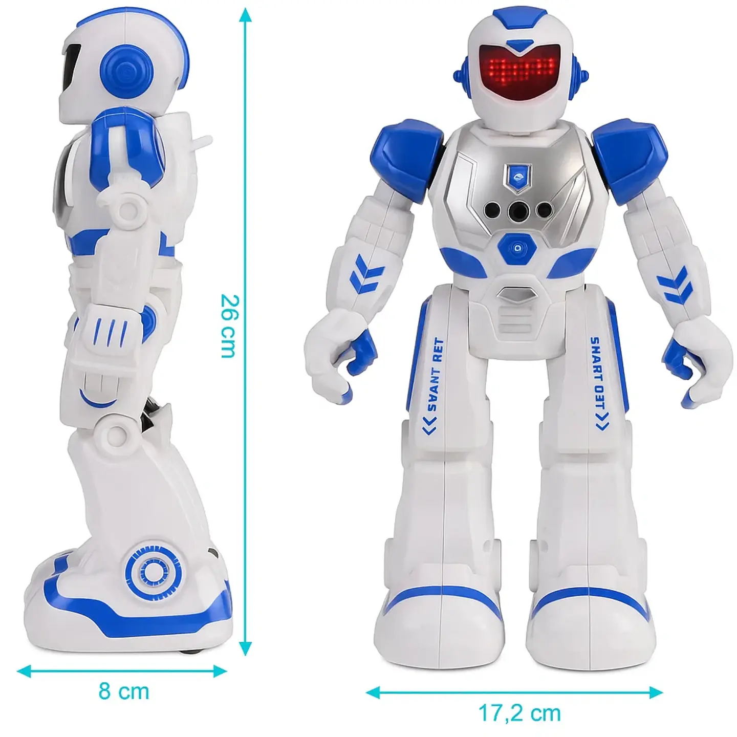Robot Inteligente Juguete A Control Remoto Smart Recargable 4