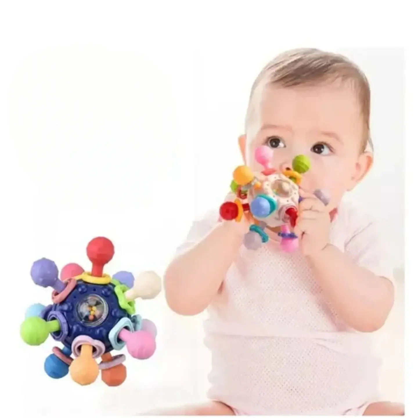 Pelota De Agarre Juguete Sensorial Estimulación Para Bebes 1