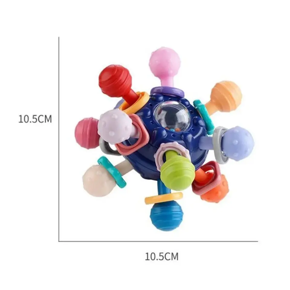 Pelota De Agarre Juguete Sensorial Estimulación Para Bebes 3