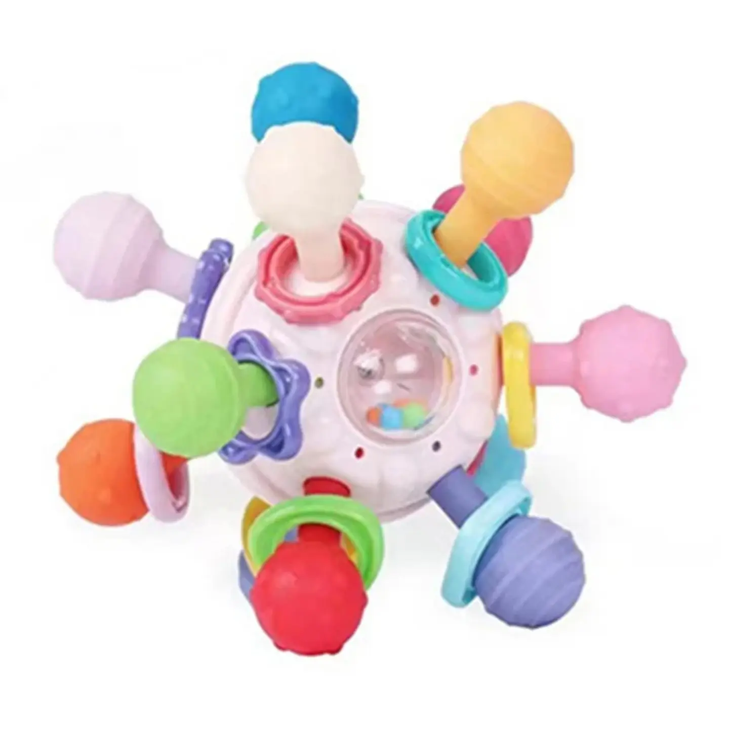 Pelota De Agarre Juguete Sensorial Estimulación Para Bebes 6