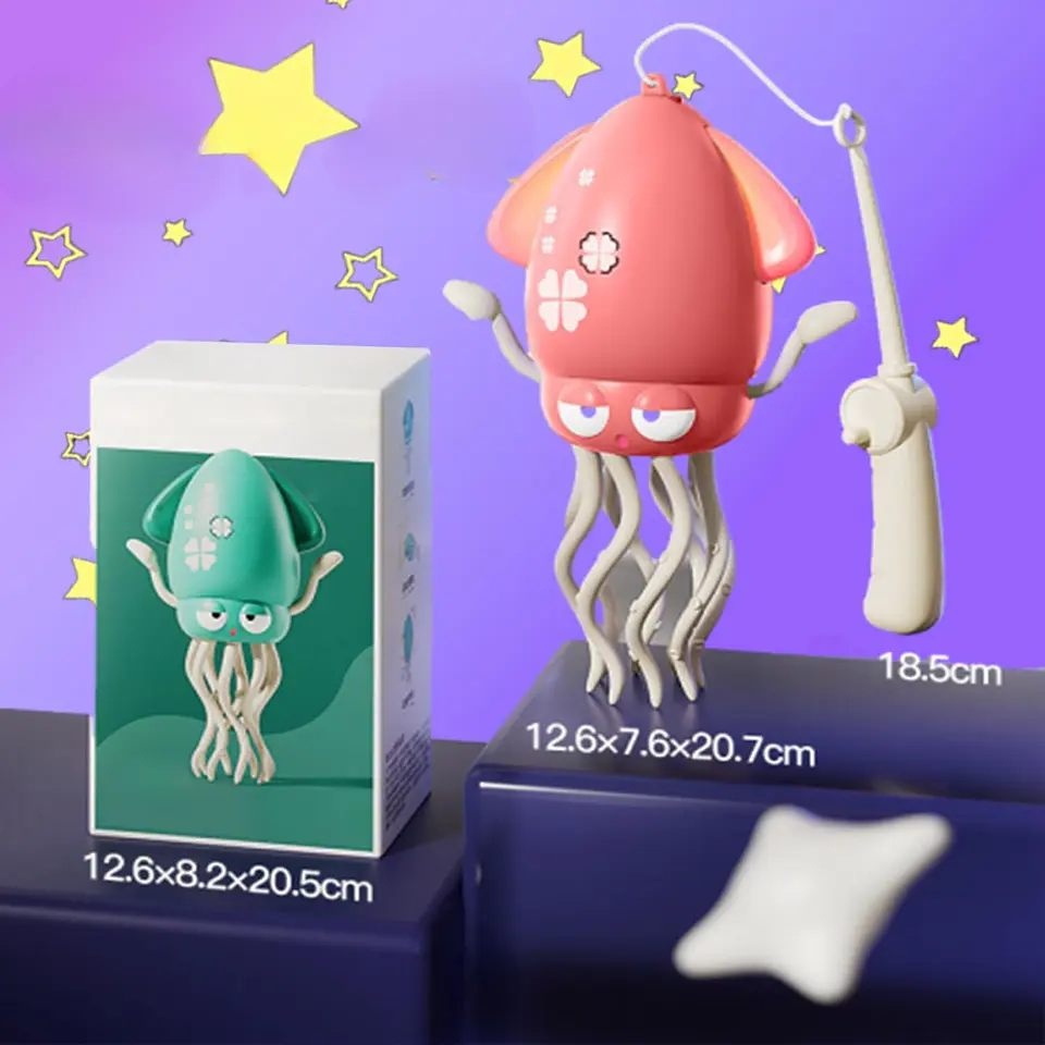 Pulpo Bailarín Juguete Mágico Electrónico Con Luces 6