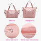 Bolso Cartera De Viaje Equipaje De Mano Expansible Portatil - Miniatura 3
