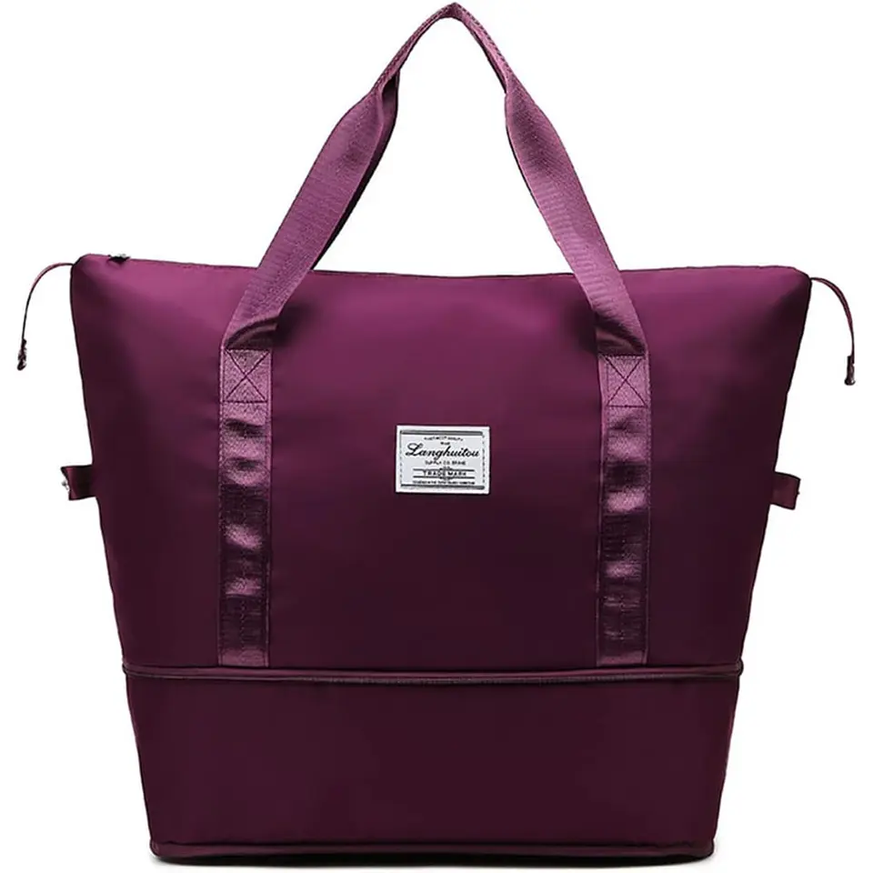 Bolso Cartera De Viaje Equipaje De Mano Expansible Portatil 8