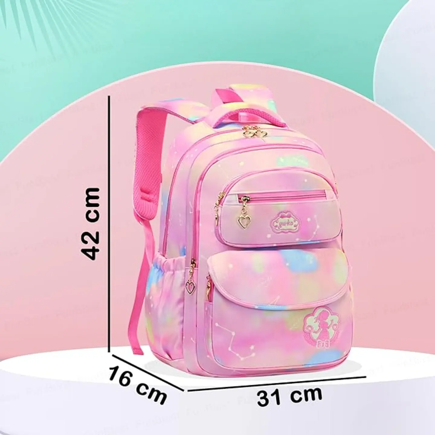 Mochila Escolar Kawaii Bolso Estudiantes Colegio Primaria 2