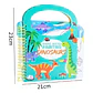 Libro Mágico Cuaderno Didáctico Niños Para Pintar Con Agua - Miniatura 8