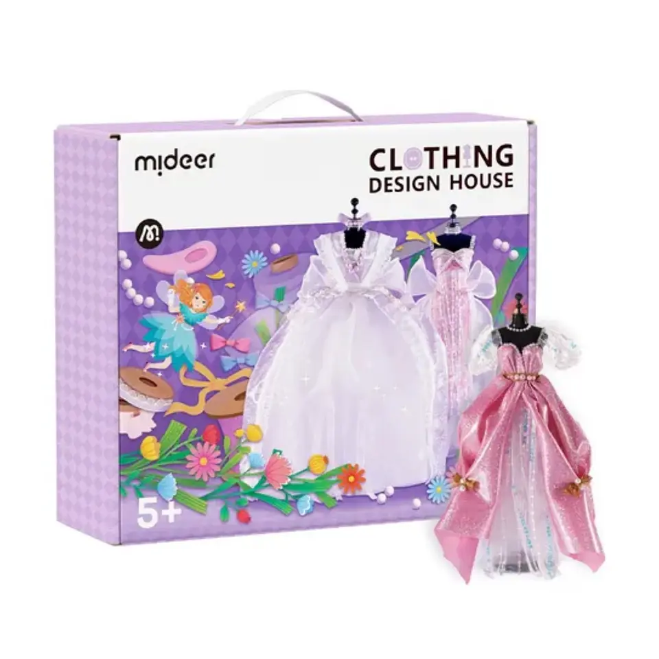 Kit Diseño De Moda Juego Infantil De Vestuario Costura 1