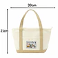 Tote Bag Bolso De Lona De Mano Cartera Casual Resistente - Miniatura 6