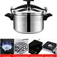 Olla De Presión 5 Litros Cocina Gas Antiadherente - Miniatura 2