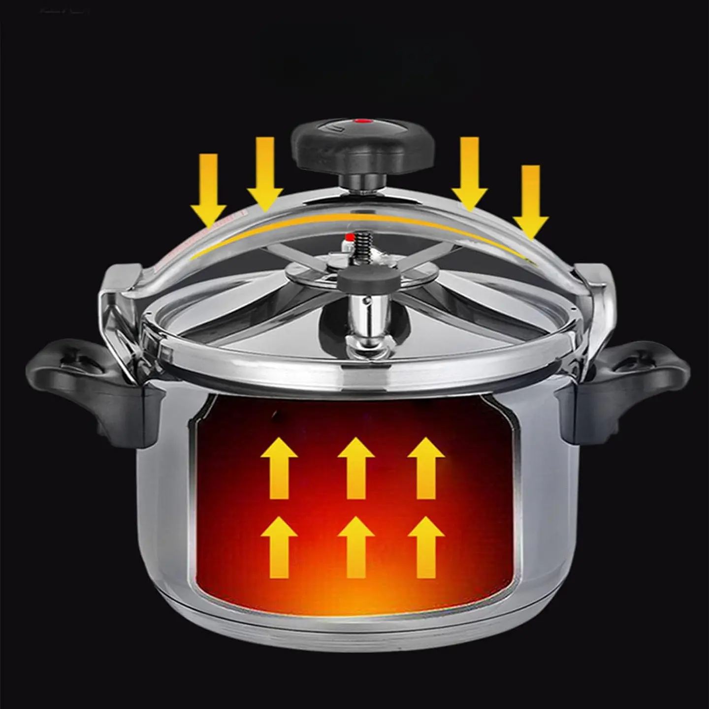 Olla De Presión 5 Litros Cocina Gas Antiadherente 3