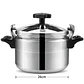 Olla De Presión 9 Litros Cocina Gas Antiadherente - Miniatura 2