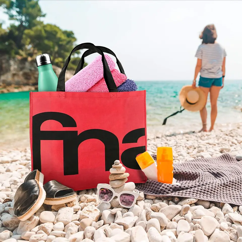 Bolsa Ecologica De Compras Reutilizable TNT Supermercado 8