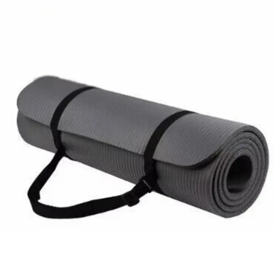 Yoga Mat Tapete Colchoneta Pilates 180x60x1 cm Con Correas 7
