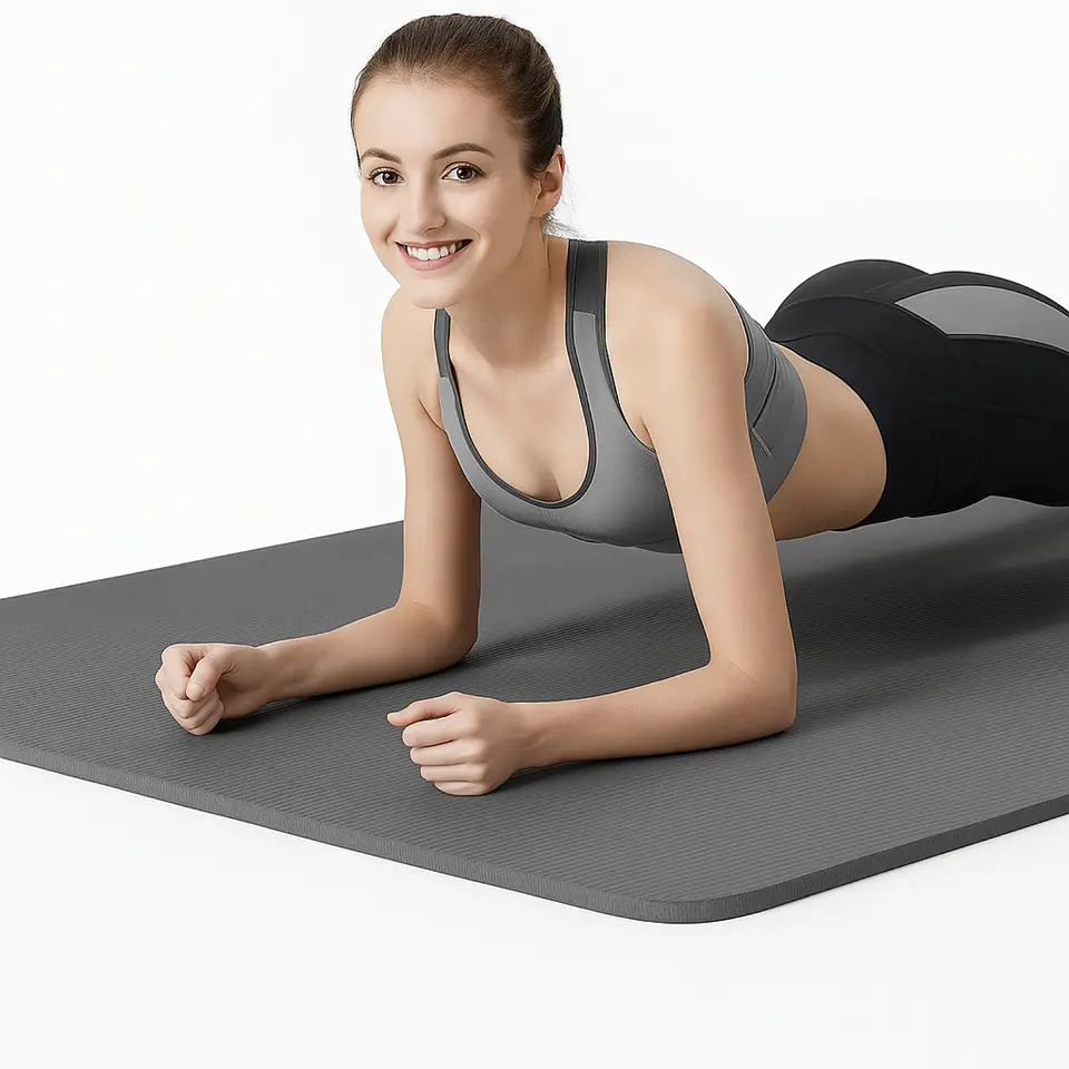 Yoga Mat Tapete Colchoneta Pilates 180x60x1 cm Con Correas 8
