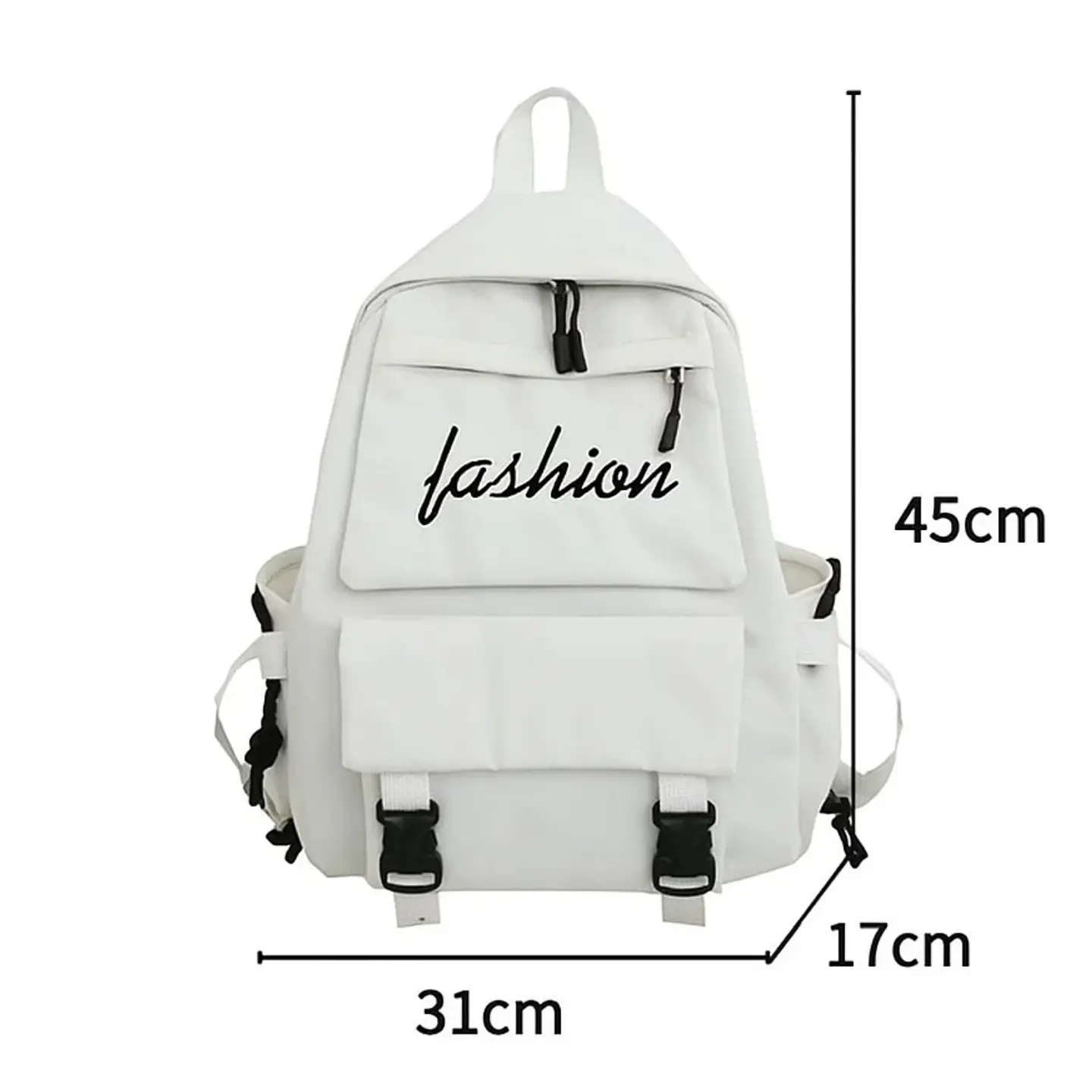 Bolso Mochila Coreana Casual Juvenil Diario Escolar 3