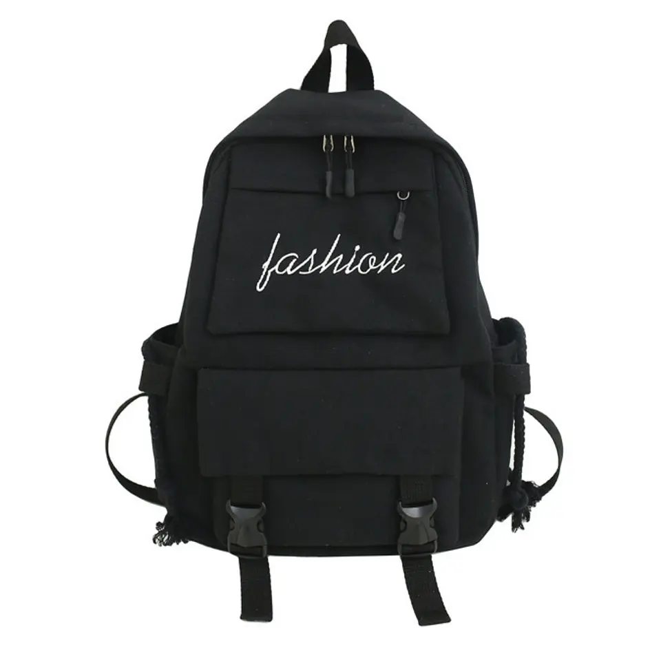 Bolso Mochila Coreana Casual Juvenil Diario Escolar 5
