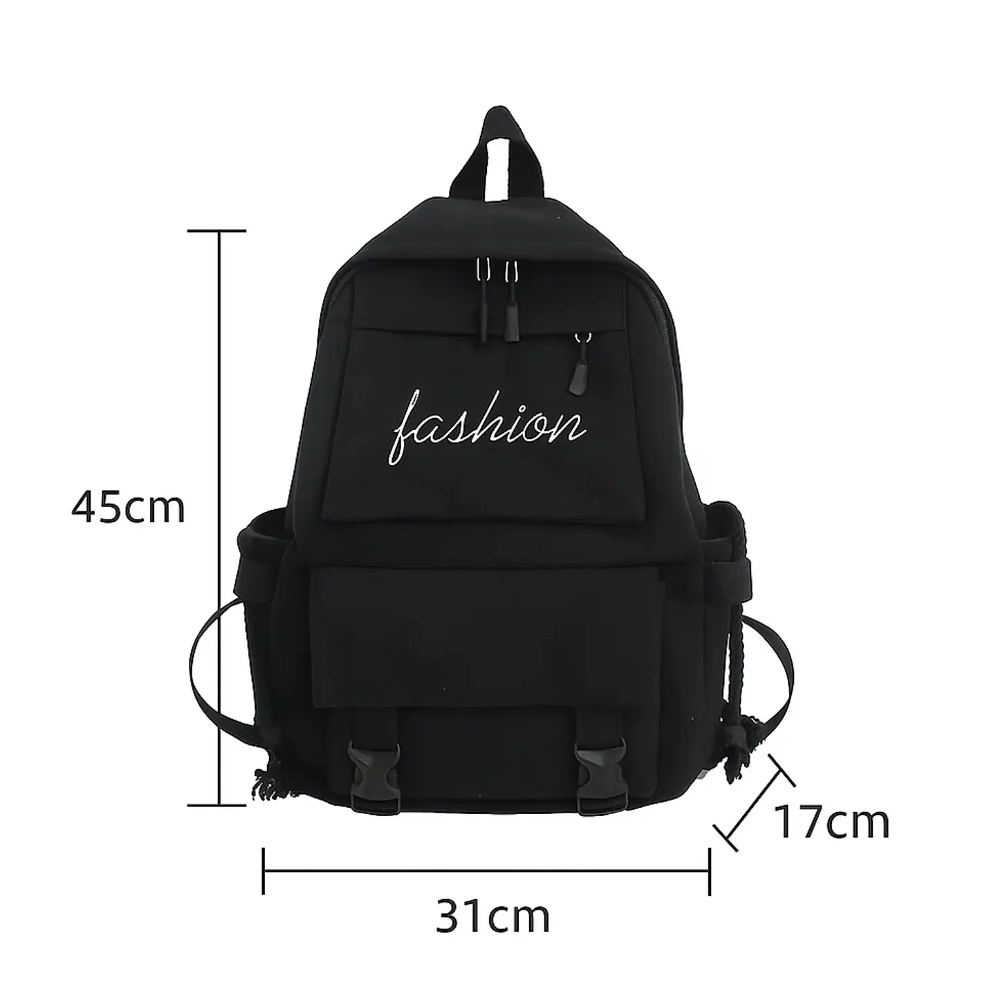 Bolso Mochila Coreana Casual Juvenil Diario Escolar 8