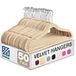 Pack 50 Colgadores Ganchos Ropa Antideslizante Flocado - Miniatura 12