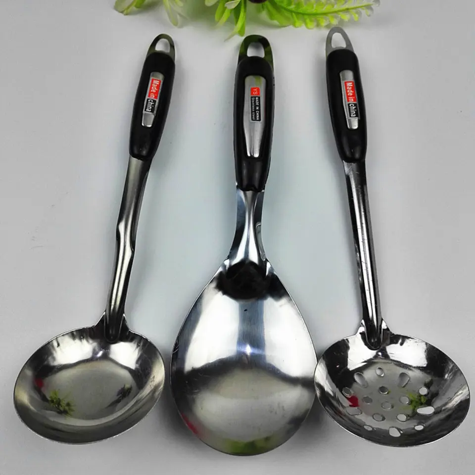Set 5 Piezas Utensilios Cocina Cucharones Espatula 2