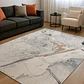 Alfombra 140x200cm Decorativa Living Estampada Terciopelo - Miniatura 4