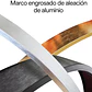 Espejo Circular De Pared Elegante Redondo 80cm De Diametro - Miniatura 5
