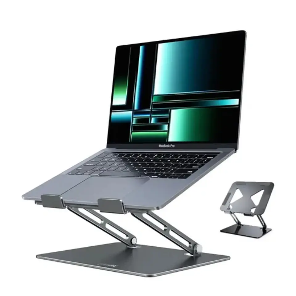 Soporte Base Elevador Notebook Computadora Portatil Plegable 1