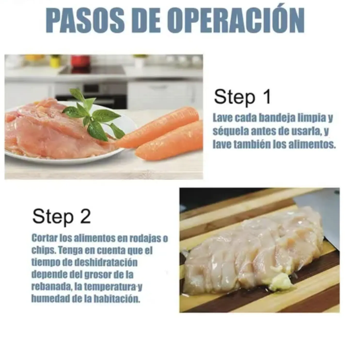 Deshidratador De Alimentos Frutas Verduras 220V Electrico 5