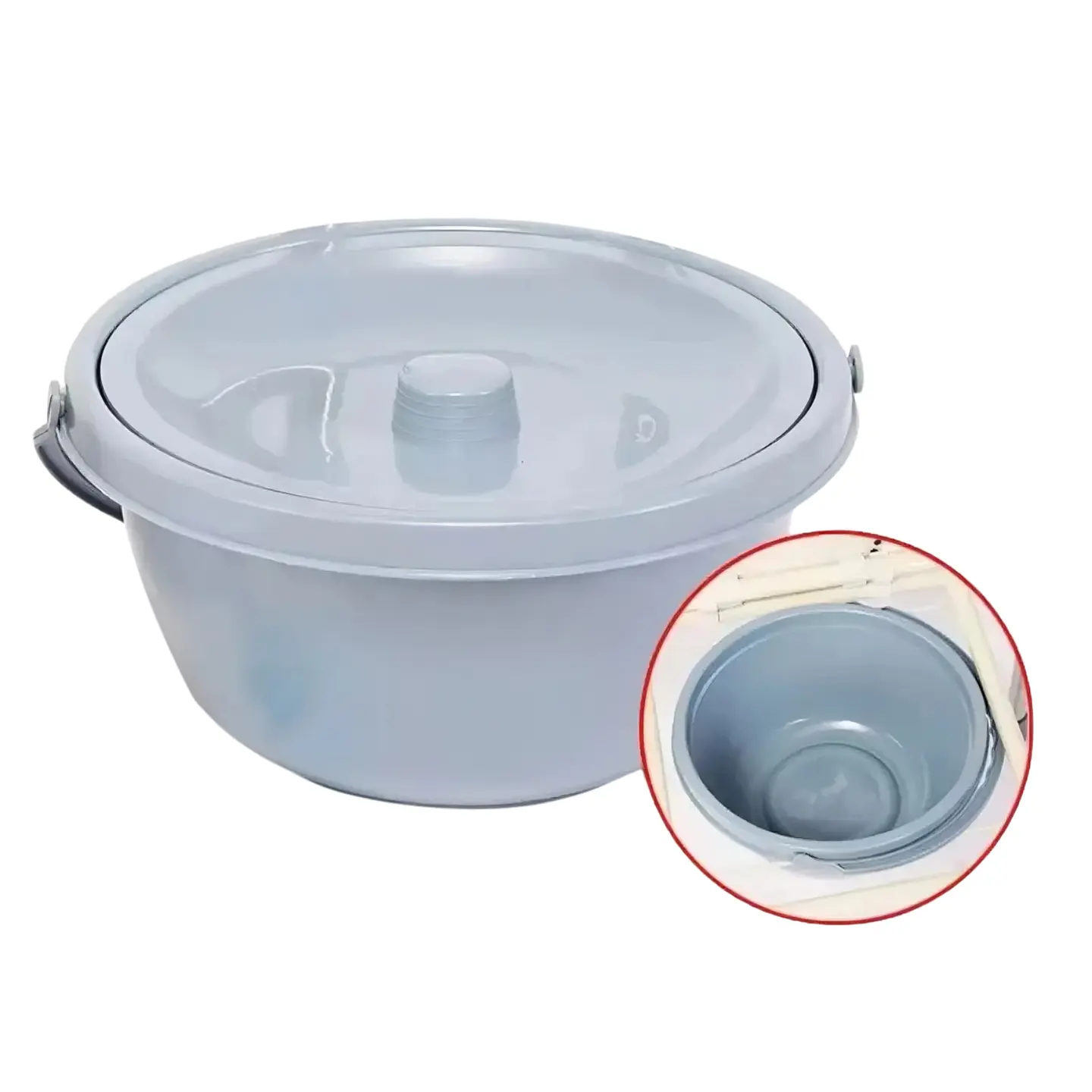 Asiento Silla Portatil Inodoro Ducha Baño Para Adulto Mayor 4