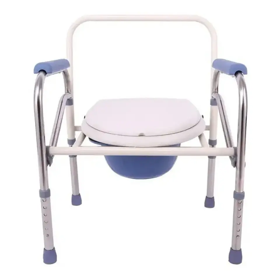 Asiento Silla Portatil Inodoro Ducha Baño Para Adulto Mayor 6