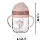 Vaso Antiderrame Con Asa Biberón Entrenador Para Bebes 250ml - Miniatura 6