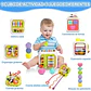 Cubo Para Bebé Juguete Interactivo Didactico Sensorial - Miniatura 4