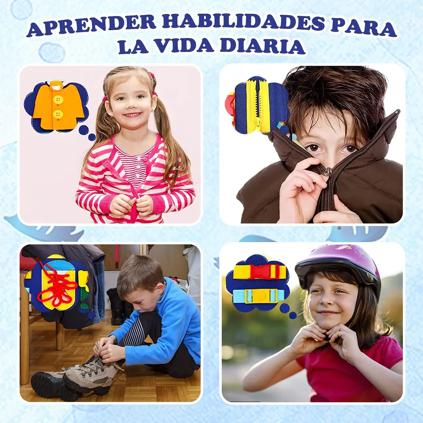 Tablero De Aprendizaje Habilidades Educativo Interactivo 4