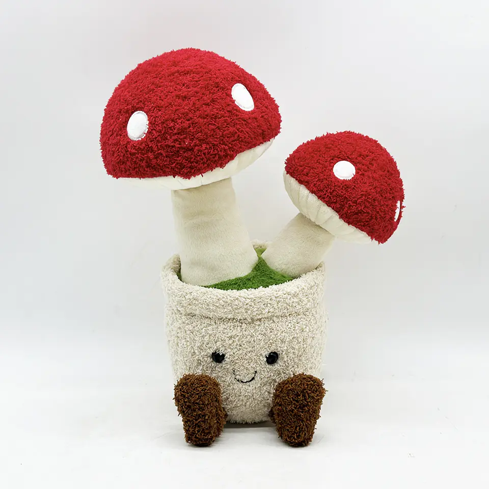 Hongo Kawaii  Planta 30 cm Tierno Ideal para Regalo 1