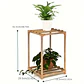 Estante Para Macetas Soporte De Plantas Huerto Decorativo - Miniatura 11