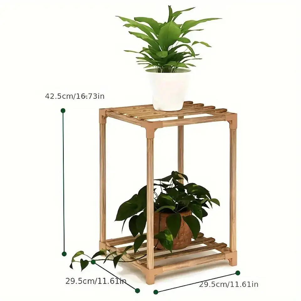 Estante Para Macetas Soporte De Plantas Huerto Decorativo 11