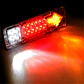 Kit 2 Focos Luz Led Trasera 12V Para Autos Camion Universal - Miniatura 3