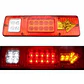 Kit 2 Focos Luz Led Trasera 24V Para Autos Camion Universal - Miniatura 1